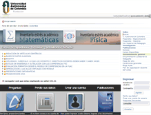 Tablet Screenshot of isp.fuac.edu.co